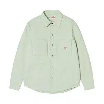 Рубашка Stussy с подкладкой из технического материала, цвет Зеленый