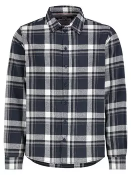 Рубашка Sublevel, цвет dunkelblau/wei