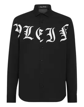 Рубашка Sugar Daddy Cut LS Gothic Plein Philipp Plein, черный