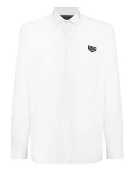 Рубашка Sugar Daddy Cut LS Philipp Plein, белый