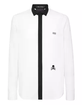 Рубашка Sugar Daddy Cut LS Philipp Plein, белый