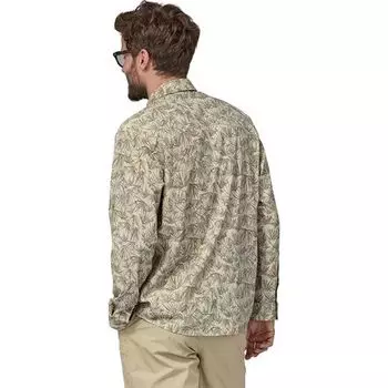 Рубашка Sun Stretch — с длинным рукавом мужская Patagonia, цвет Grasslands/Dark Natural