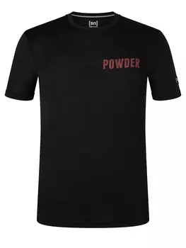 Рубашка super.natural Merino T Shirt, черный