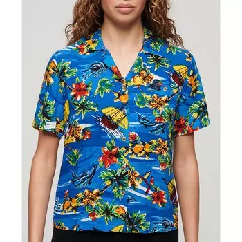 Рубашка Superdry Beach Resor, разноцветный