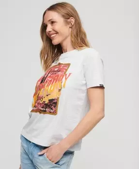 Рубашка Superdry, белый