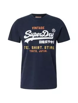 Рубашка Superdry Cali, морской синий