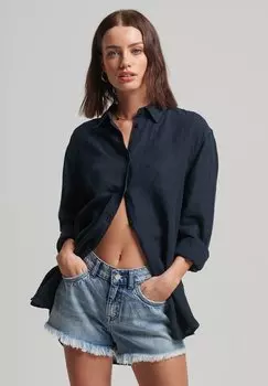 Рубашка Superdry CASUAL BOYFRIEND, темно-синий