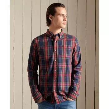 Рубашка Superdry Classic London BD, синий