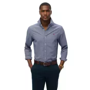 Рубашка Superdry Classic Oxford, серый