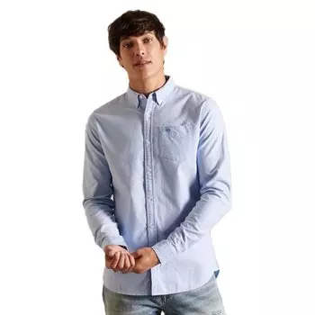 Рубашка Superdry Classic University Oxford, синий
