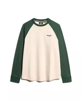 Рубашка Superdry, цвет Green/White