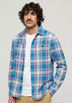 Рубашка Superdry, цвет labrea ombre blue