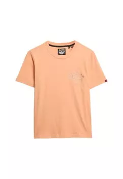 Рубашка Superdry, цвет Pastel orange
