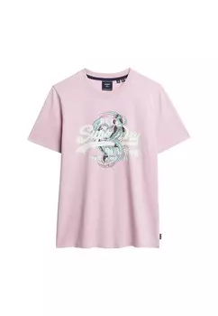 Рубашка Superdry, цвет Plum