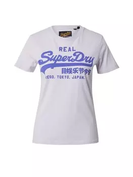 Рубашка Superdry, цвет violet/Pastel purple