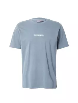 Рубашка Superdry, дымно-синий