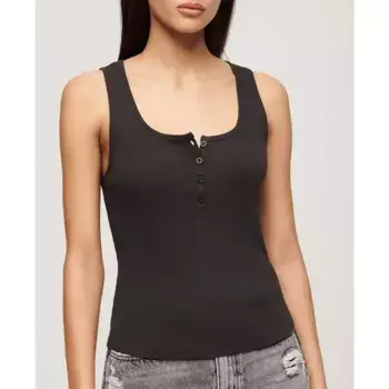 Рубашка Superdry Essential Button Down, черный