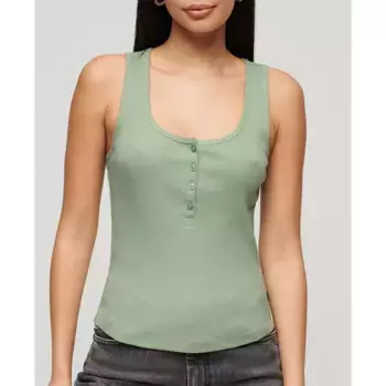 Рубашка Superdry Essential Button Down, зеленый