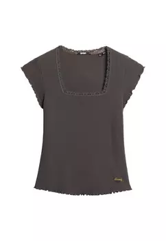 Рубашка Superdry Essential, цвет Anthracite/Dark grey