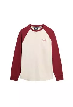 Рубашка Superdry Essential, цвет Beige/Red
