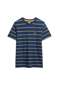 Рубашка Superdry Essentials, морской синий