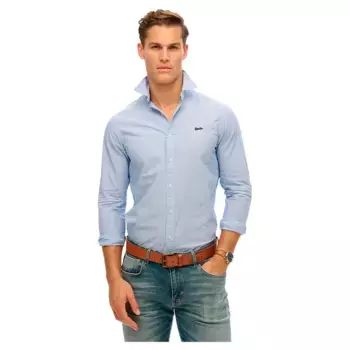 Рубашка Superdry Essentials Tailored Fit, синий