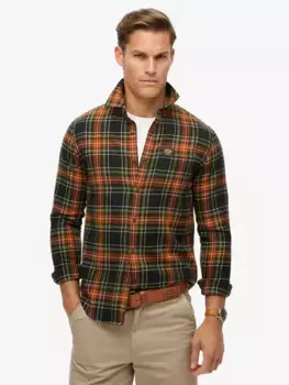 Рубашка Superdry Long, цвет bryce/check/black