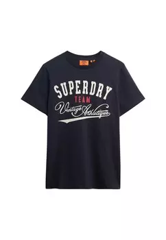 Рубашка Superdry, морской синий