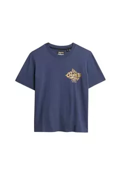 Рубашка Superdry, морской синий