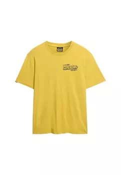 Рубашка Superdry Movie, желтый