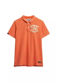 Рубашка Superdry, оранжевый