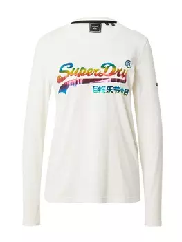 Рубашка Superdry, от белого