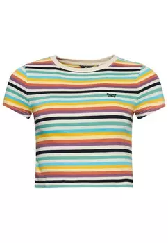 Рубашка Superdry, разноцветный