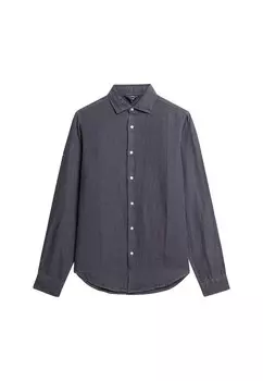 Рубашка Superdry Regular fit Button Up, антрацит