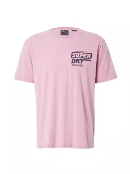 Рубашка Superdry, розовый
