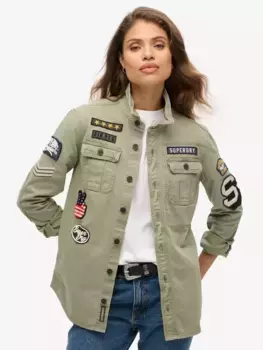 Рубашка Superdry Scout Long Sleeve, цвет wild khaki