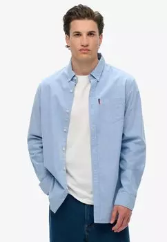 Рубашка Superdry, синий