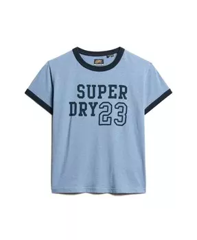 Рубашка Superdry, синий