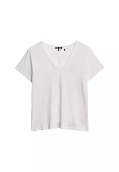 Рубашка Superdry Studios, цвет mottled white