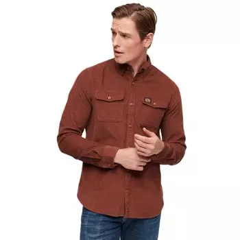Рубашка Superdry Trailsman Cord, коричневый