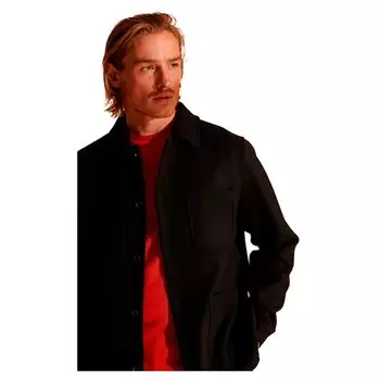 Рубашка Superdry Utility Wool, черный