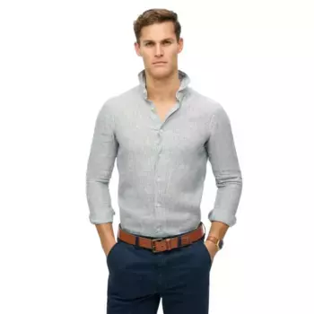 Рубашка Superdry Vacation Linen, серый