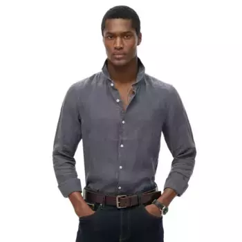 Рубашка Superdry Vacation Linen, серый