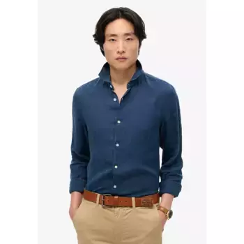 Рубашка Superdry Vacation Linen, синий