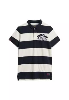Рубашка Superdry Vintage Athletic, морской синий