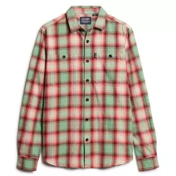 Рубашка Superdry Vintage Check, красный