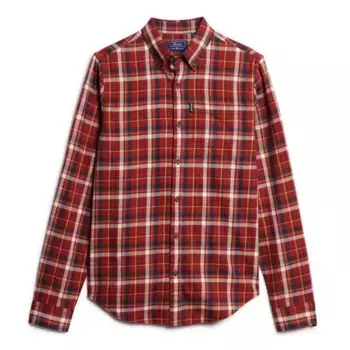 Рубашка Superdry Vintage Check, красный