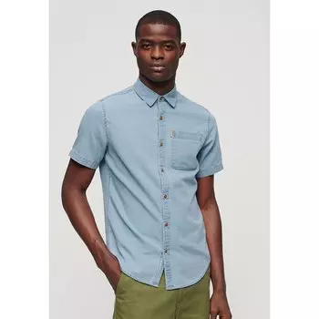 Рубашка Superdry Vintage Loom, синий