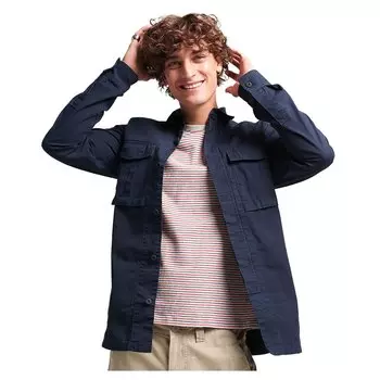 Рубашка Superdry Vintage Military, синий