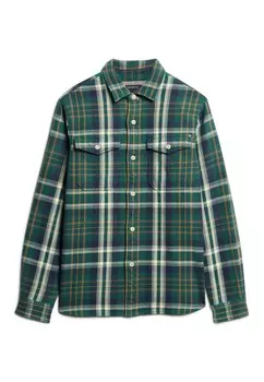 Рубашка Superdry, зеленый